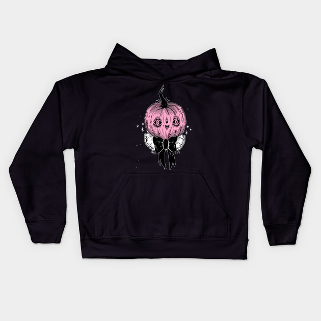 Pumpkin Queen Kids Hoodie by lOll3